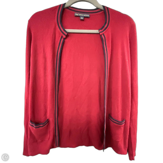 Cardigan By Brooks Brothers In Red, Size: S