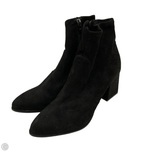 Boots Ankle Heels By Marc Fisher In Black, Size: 10
