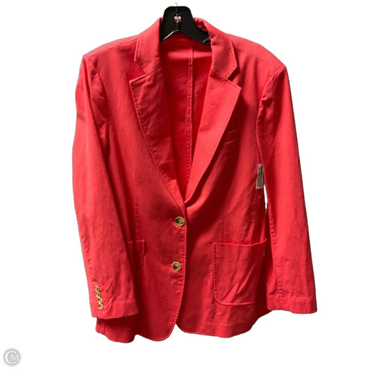 Blazer By J Mclaughlin In Coral, Size: L