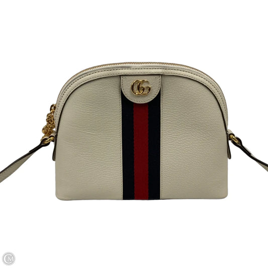 Crossbody Luxury Designer By Gucci, Size: Small