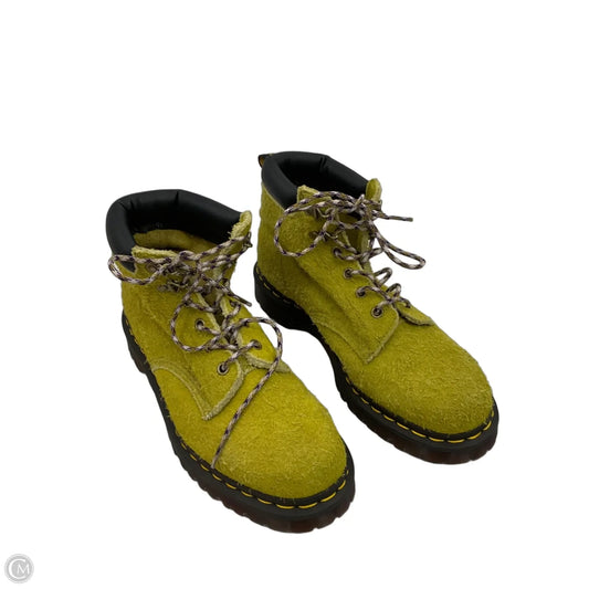 Boots Ankle Flats By Dr Martens In Green, Size: 10