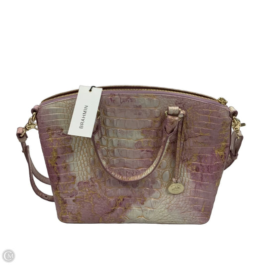 Handbag Designer By Brahmin, Size: Large
