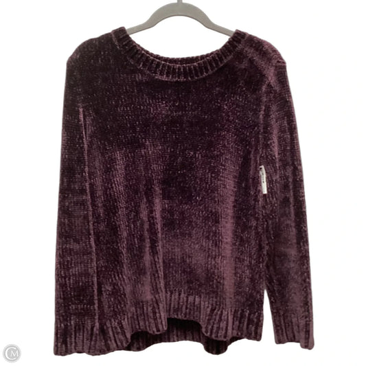 Sweater By Orvis In Purple, Size: M