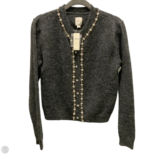 Sweater Cardigan By Maeve In Grey, Size: M