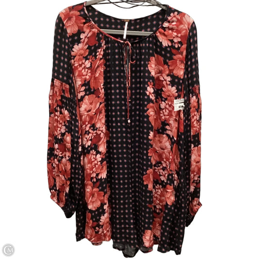 Blouse Long Sleeve By Free People In Black, Size: M