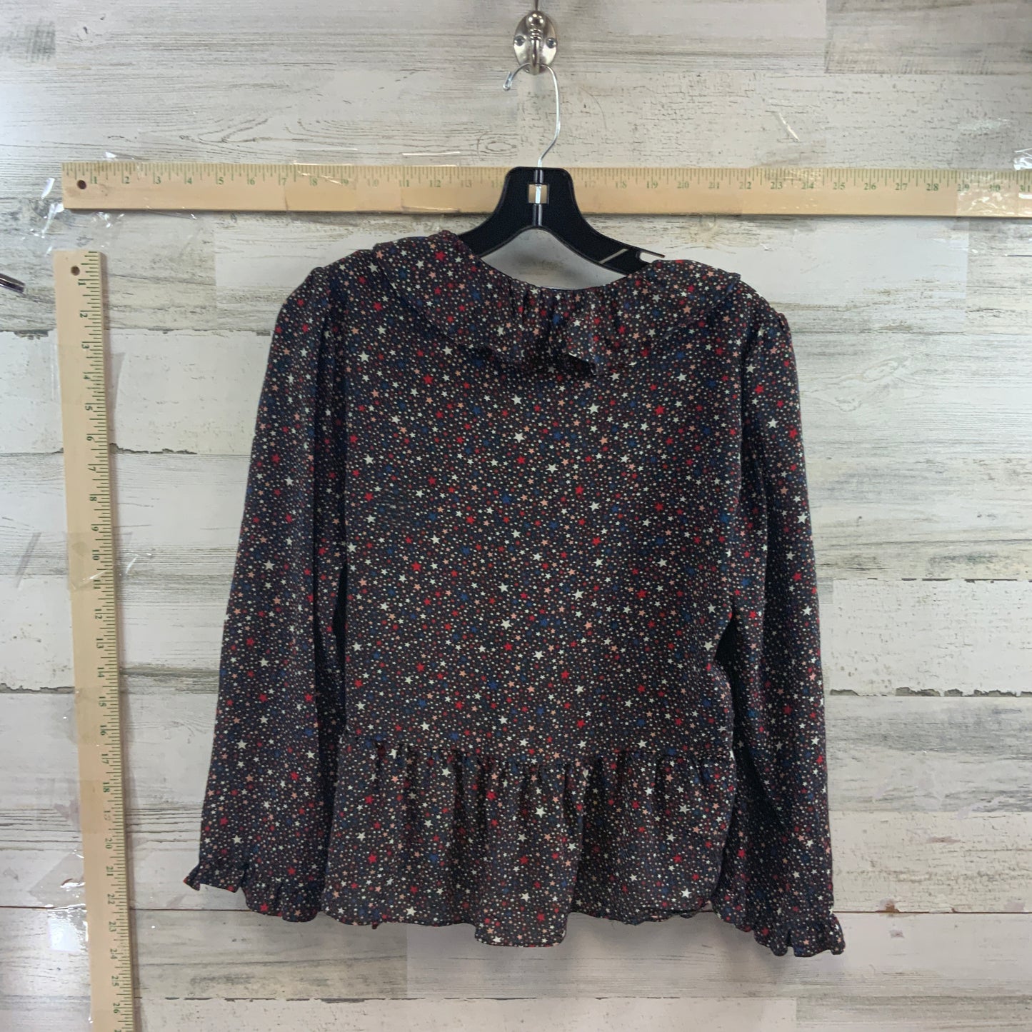 Black Top Long Sleeve Madewell, Size M