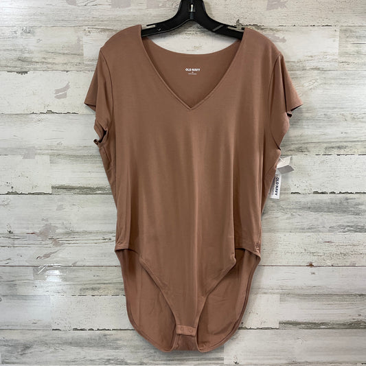 Bodysuit By Old Navy In Brown, Size: 2x