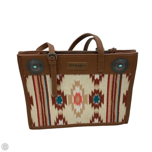 Handbag By Wrangler, Size: Large