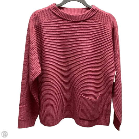 Sweater By Coldwater Creek In Pink, Size: M