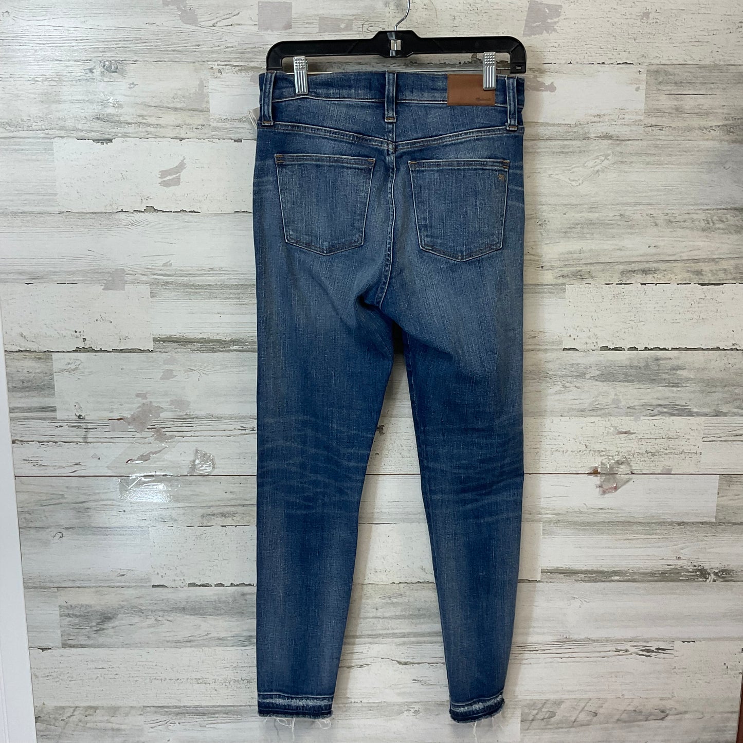 Jeans Skinny By Madewell In Blue Denim, Size: 4