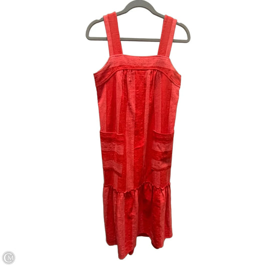 Dress Casual Midi By Maeve In Red, Size: Xs