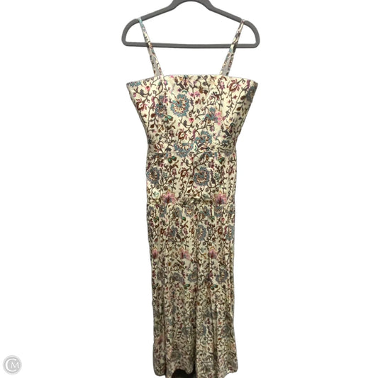 Dress Casual Maxi By Anthropologie In Cream, Size: M