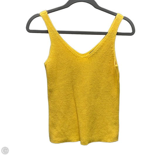 Top Sleeveless By 525 America In Yellow, Size: Xs