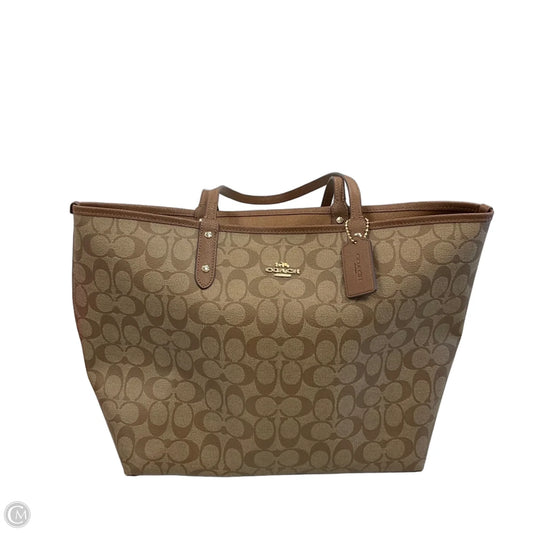 Handbag Designer By Coach, Size: Large