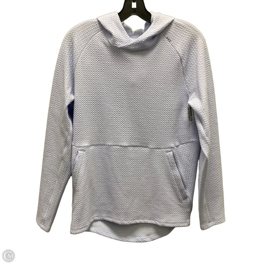 Athletic Sweatshirt Hoodie By Lululemon In Blue, Size: S
