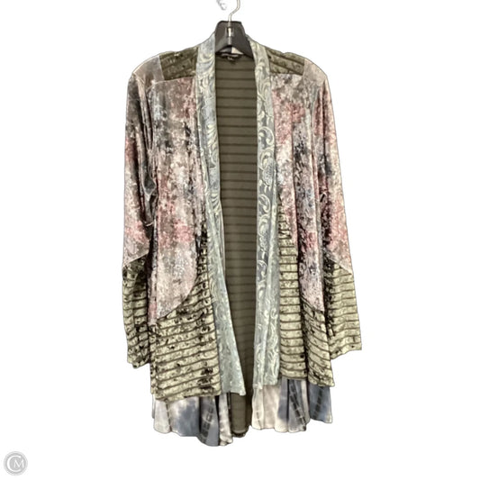 Cardigan By John Mark In Grey, Size: L