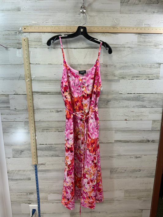 Pink Dress Casual Midi Gigio, Size L