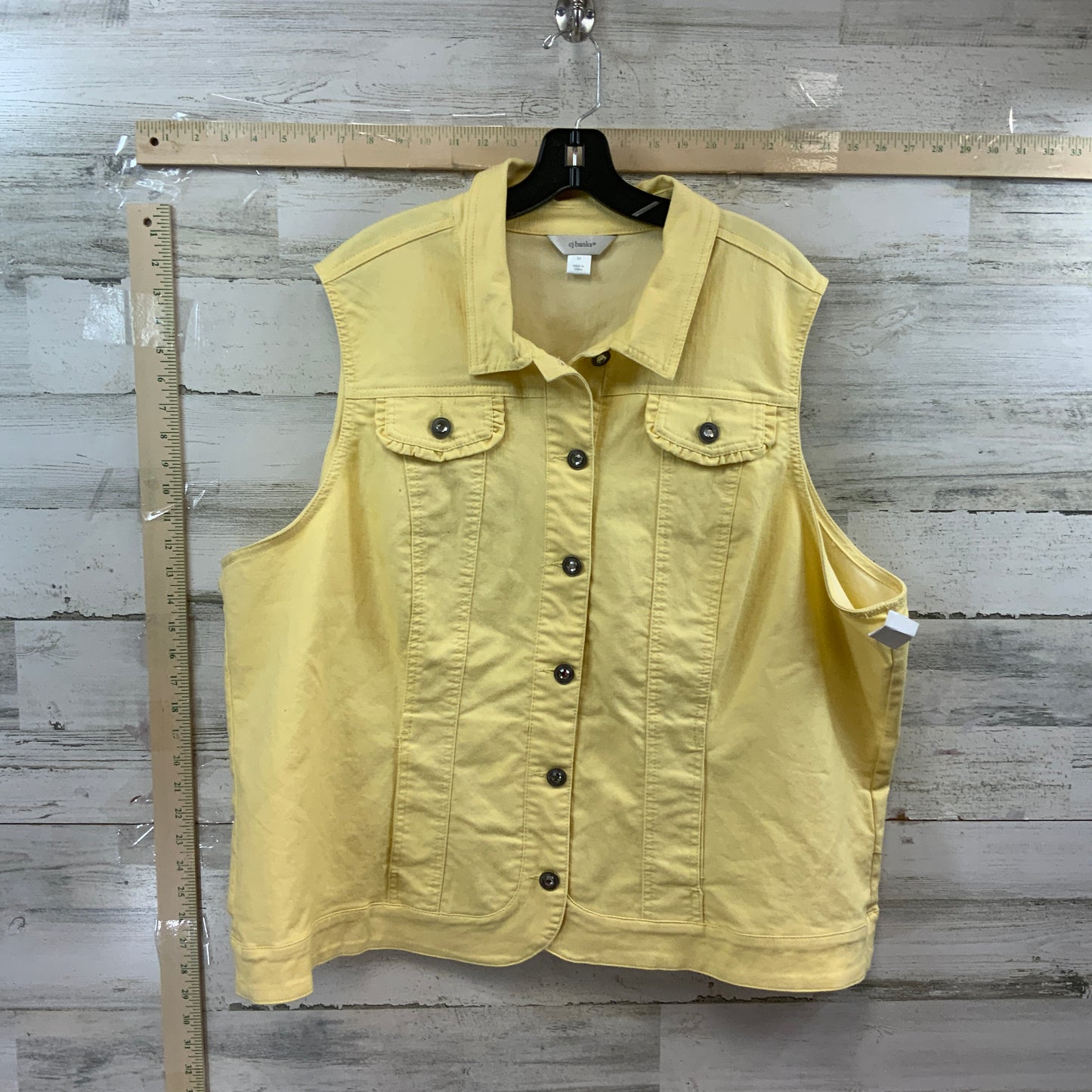 Yellow Vest Other Cj Banks, Size 3x