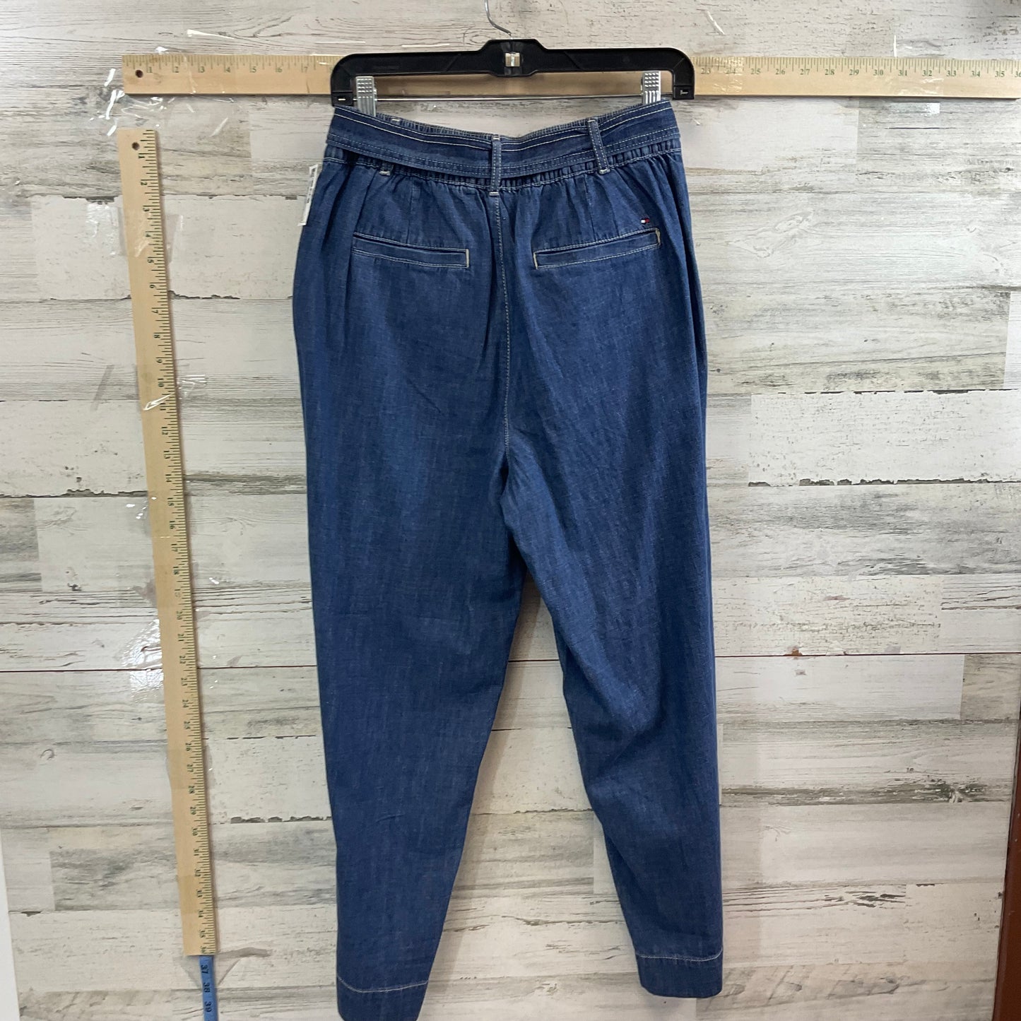 Blue Denim Jeans Cropped Tommy Hilfiger, Size S