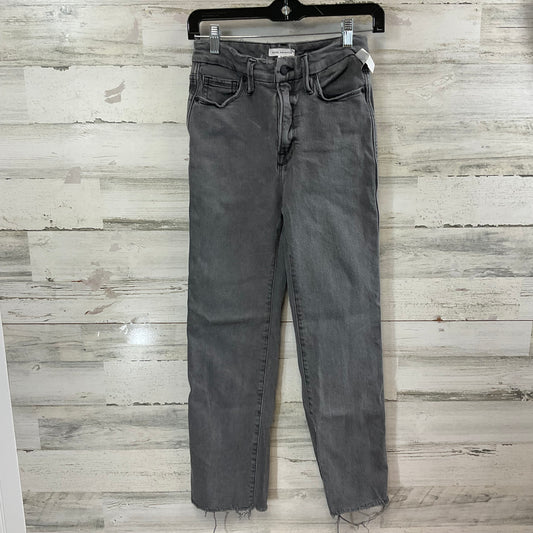 Jeans Straight By Good American In Grey, Size: 0