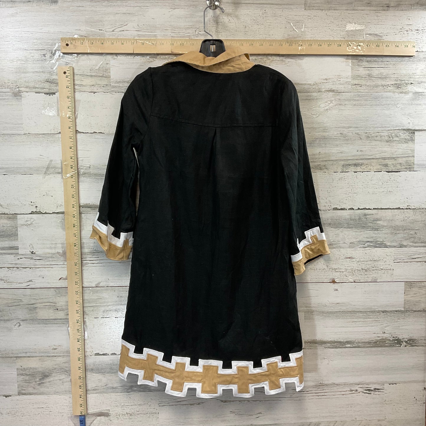 Black & Tan Dress Casual Short Tuckernuck, Size Xxs