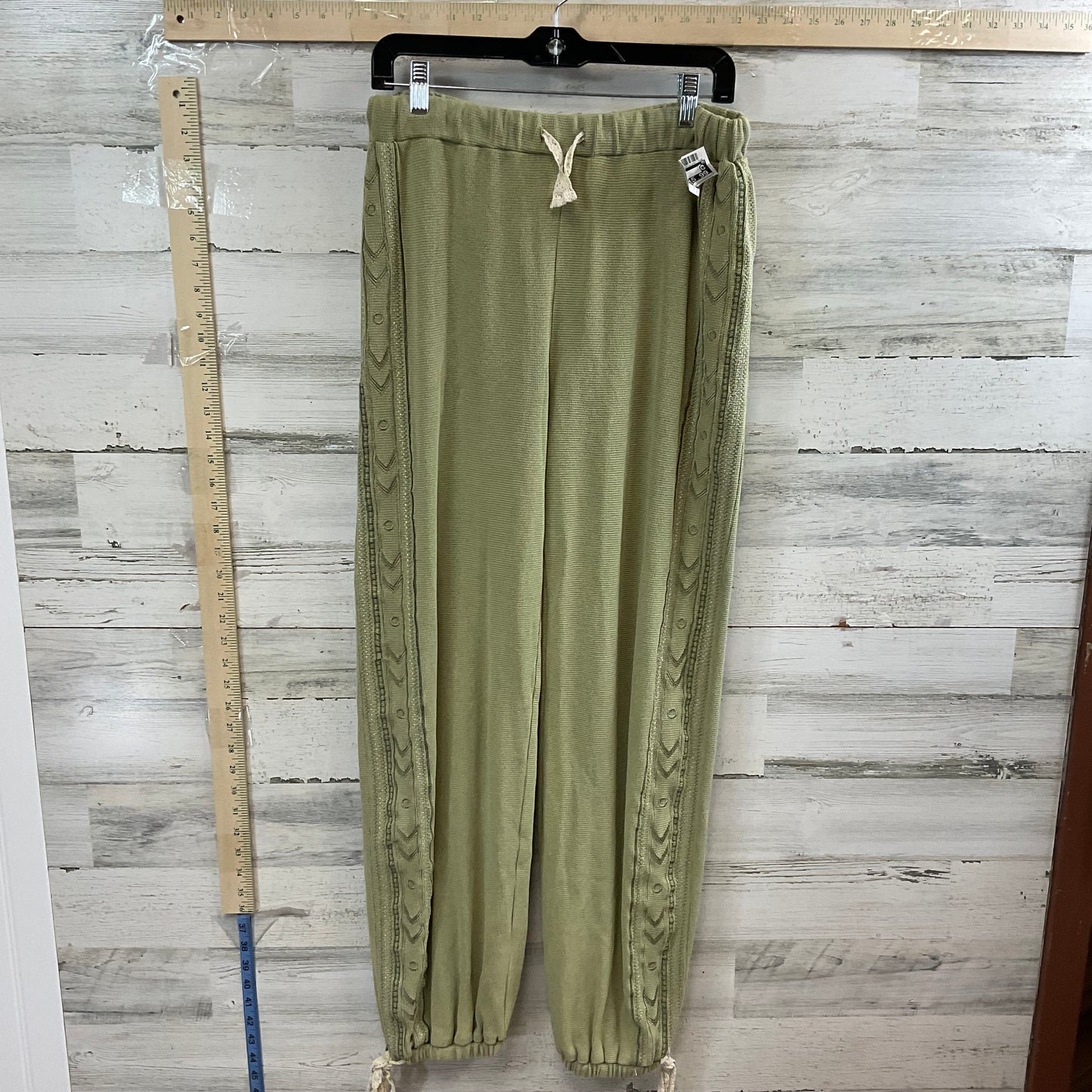 Green Pants Joggers Pol, Size L