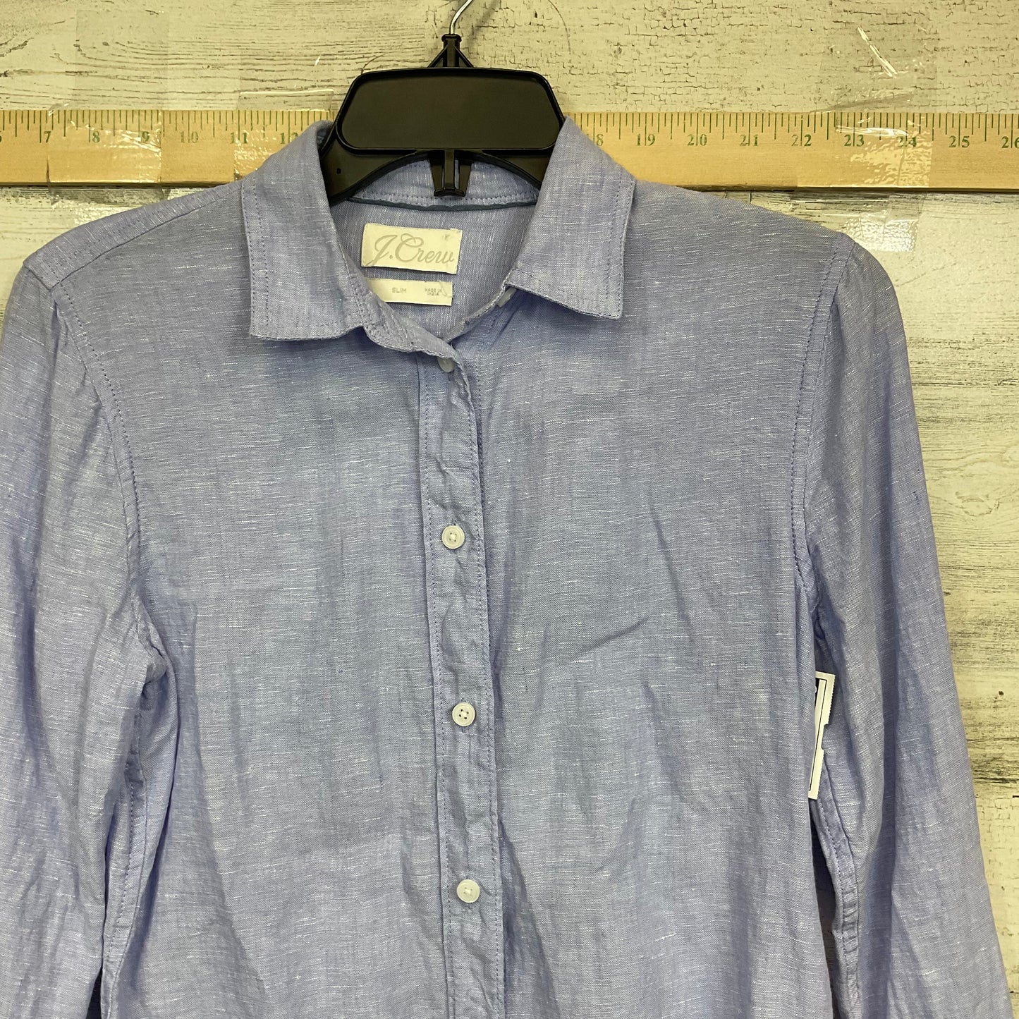 Purple Blouse Long Sleeve J. Crew, Size Xs