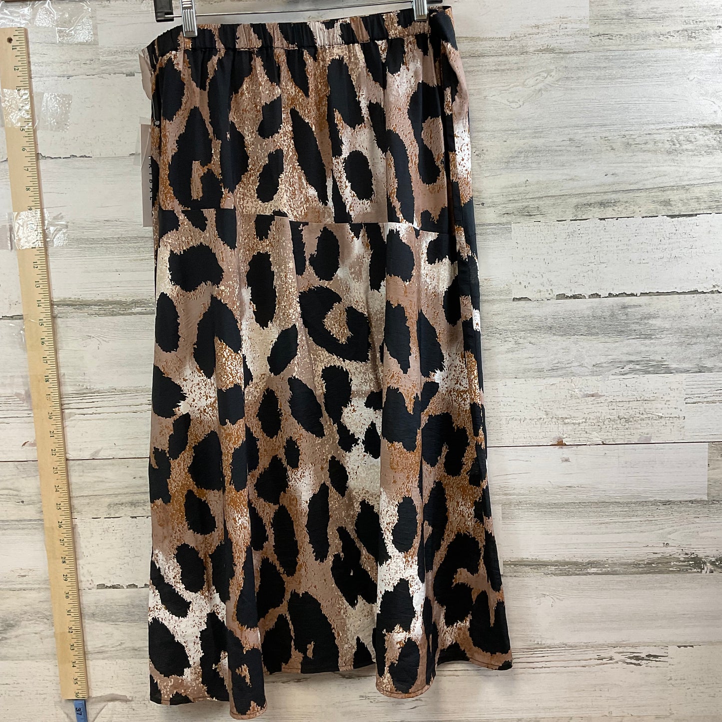 Animal Print Skirt Maxi Tribal, Size L