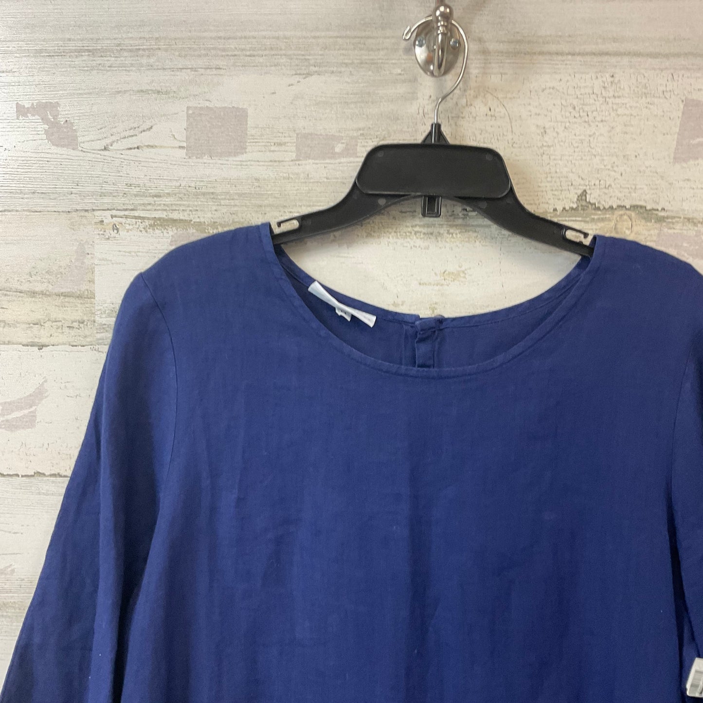 Tunic 3/4 Sleeve By Bryn Walker In Blue, Size: M