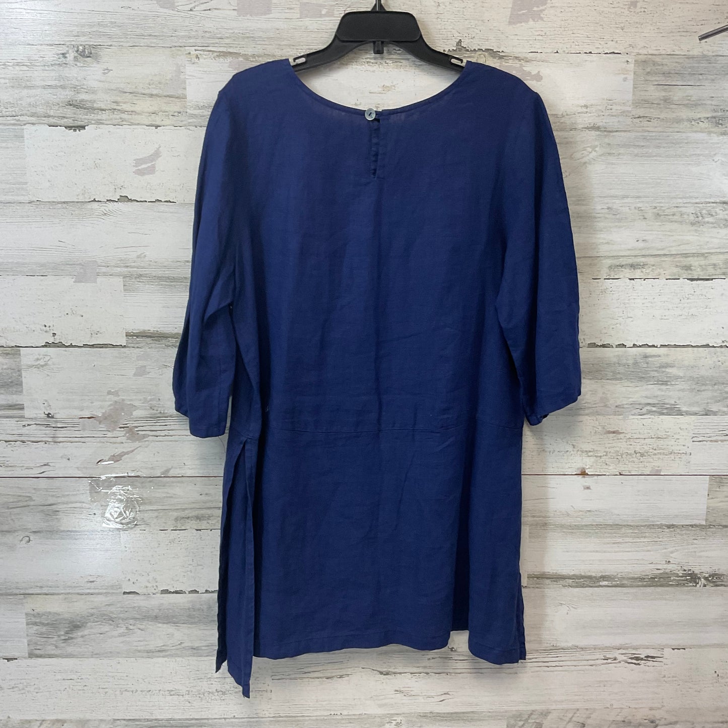 Tunic 3/4 Sleeve By Bryn Walker In Blue, Size: M