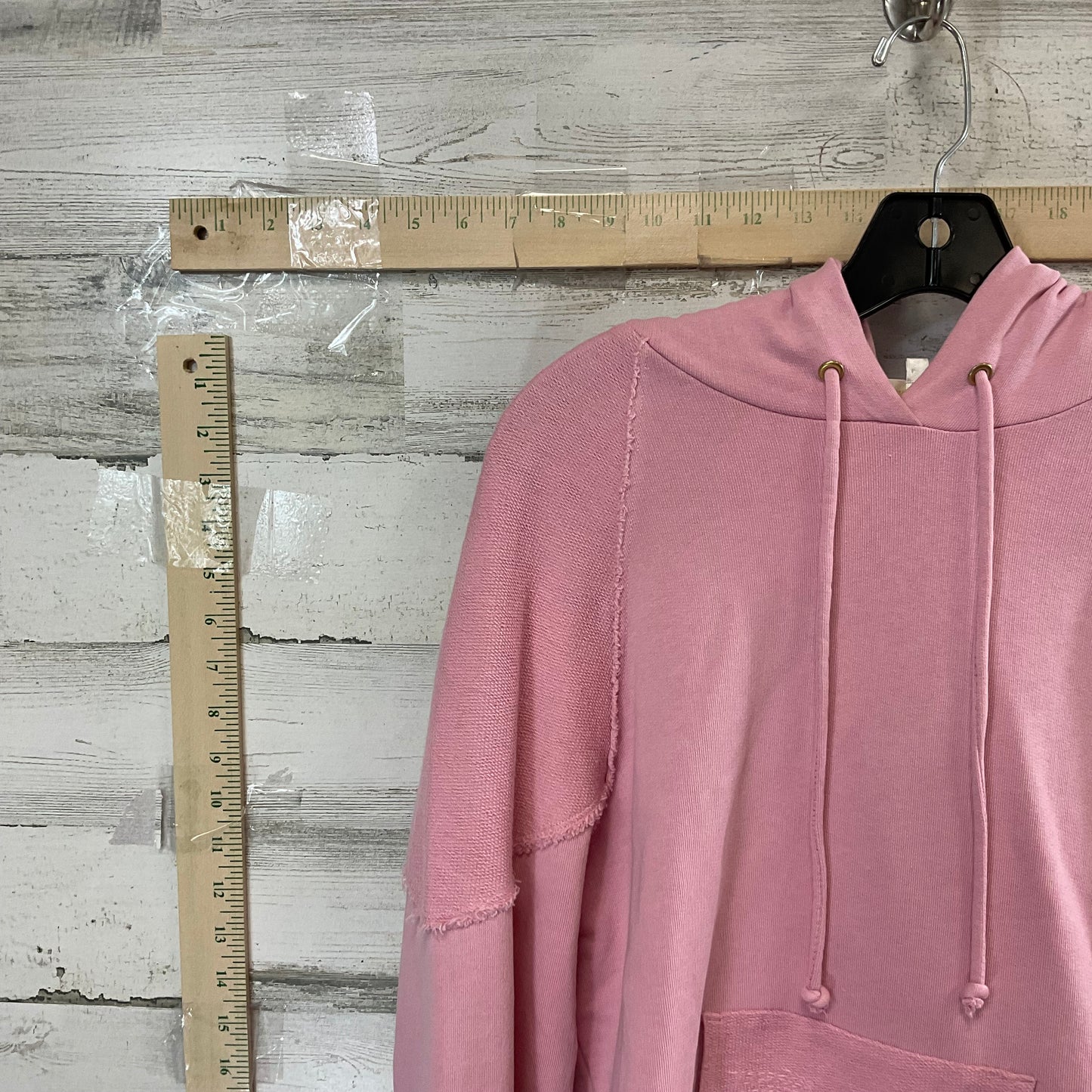 Pink Sweatshirt Hoodie LOVESHACKFANCY, Size Xs