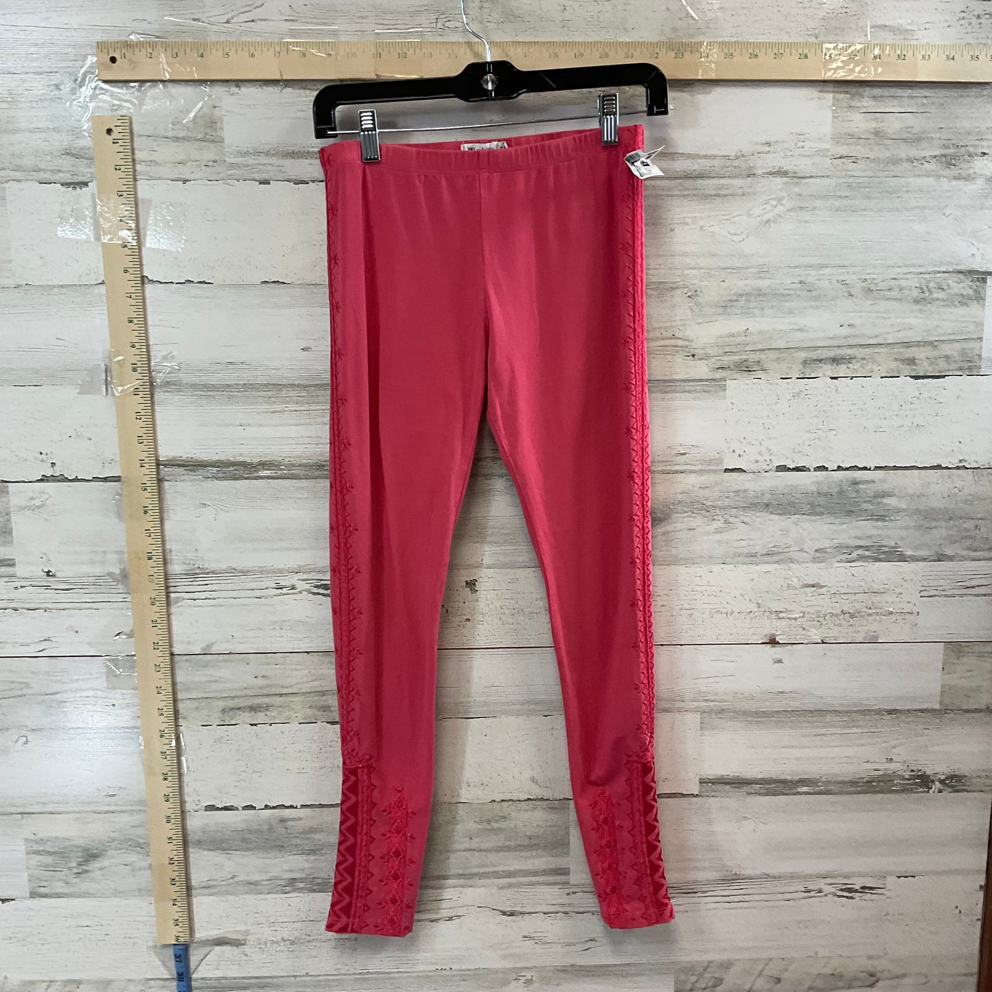 Red Pants Leggings Johnny Was, Size Xs