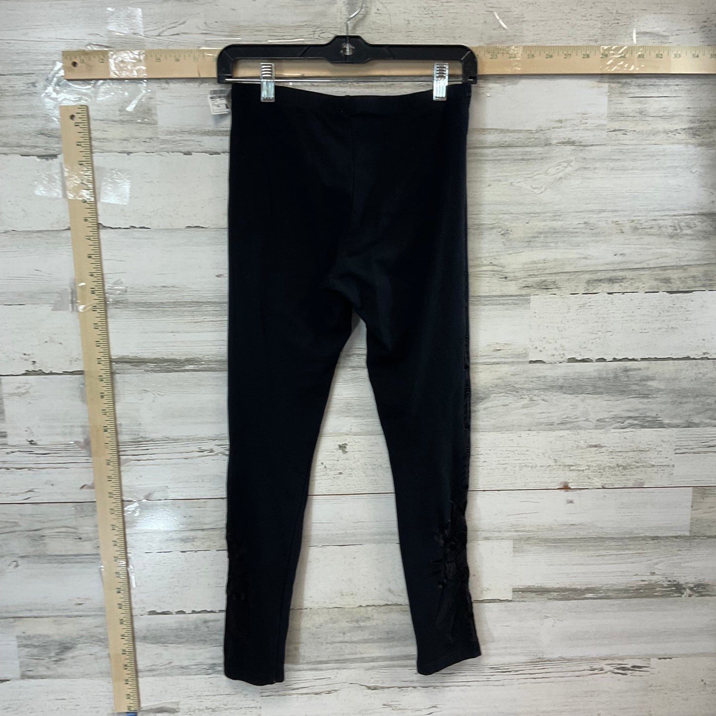 Black Pants Leggings Johnny Was, Size Xs