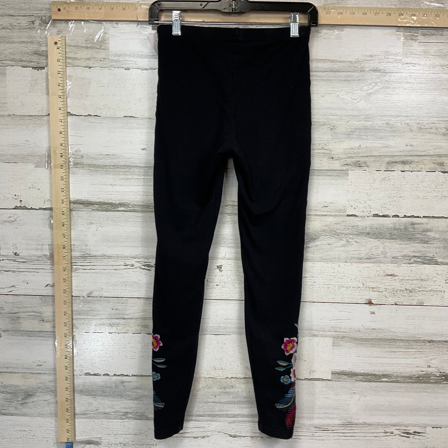 Black Pants Leggings Johnny Was, Size Xs