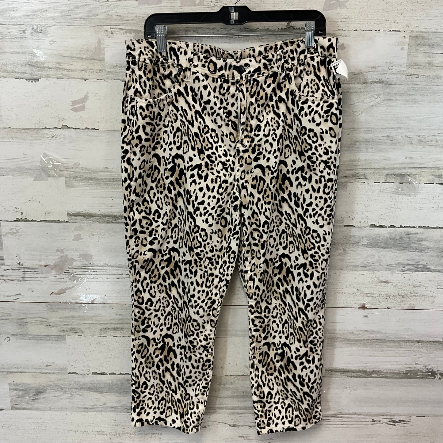 Pants Other By Chicos In Black & Cream, Size: 14