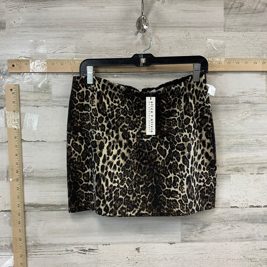 Animal Print Skirt Mini & Short Alice + Olivia, Size 10