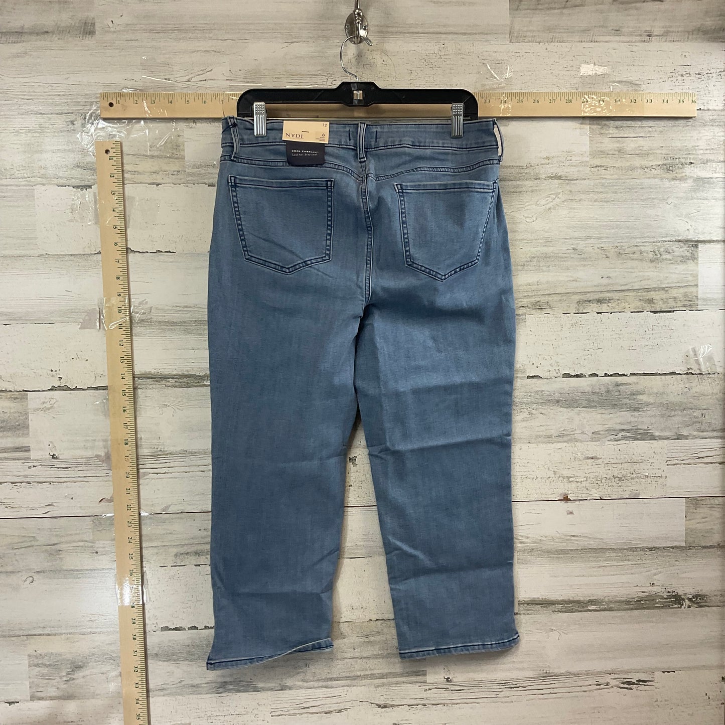 Capris By Not Your Daughters Jeans In Blue Denim, Size: 12