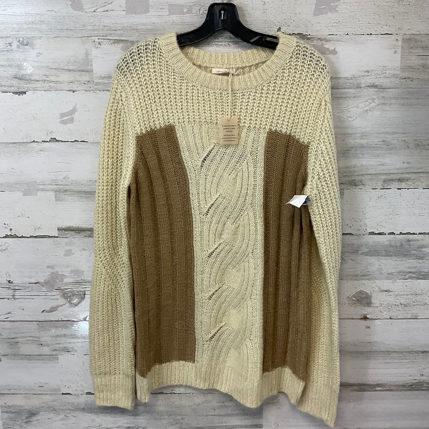 Sweater By Mystree In Brown, Size: L