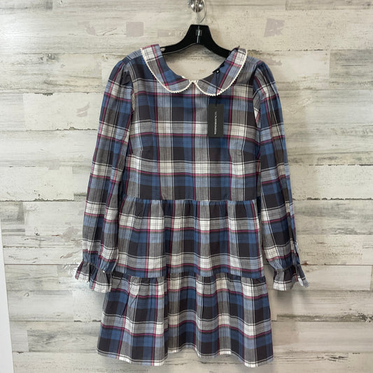 Dress Casual Short By WEDNESDAYS GIRL In Blue, Size: M