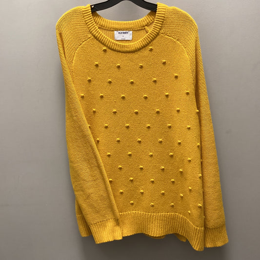 Sweater By Old Navy In Yellow, Size: Xxl