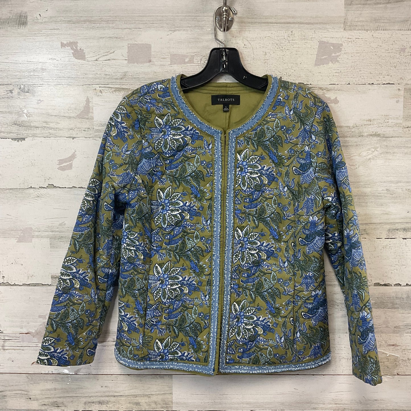 Jacket Other By Talbots In Green, Size: S