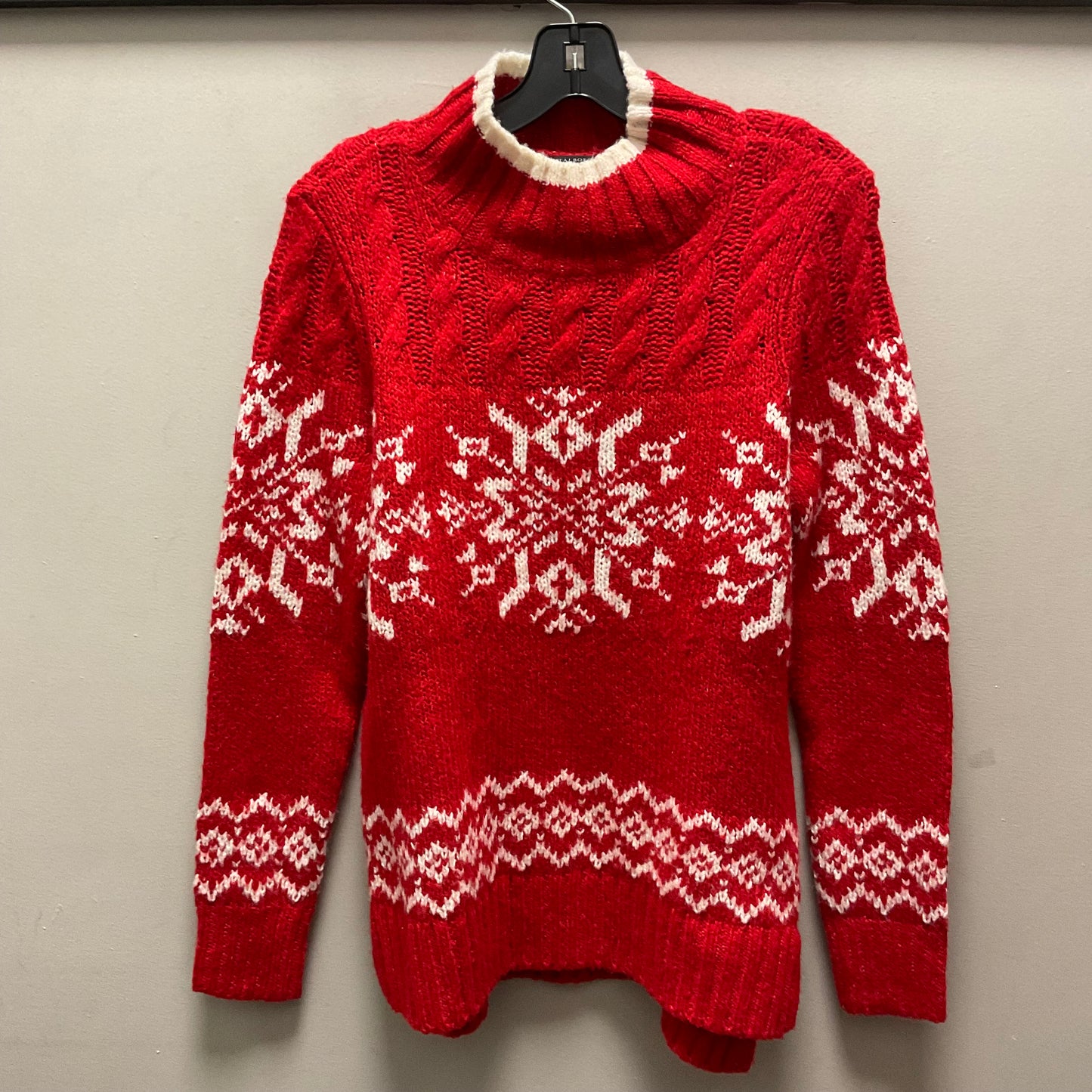 Sweater By Talbots In Red, Size: Petite   S