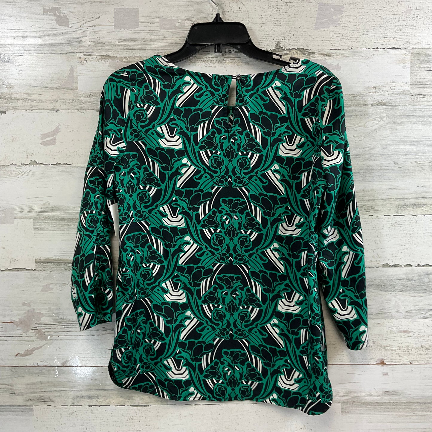 Top Long Sleeve By J. Crew In Green, Size: Xs