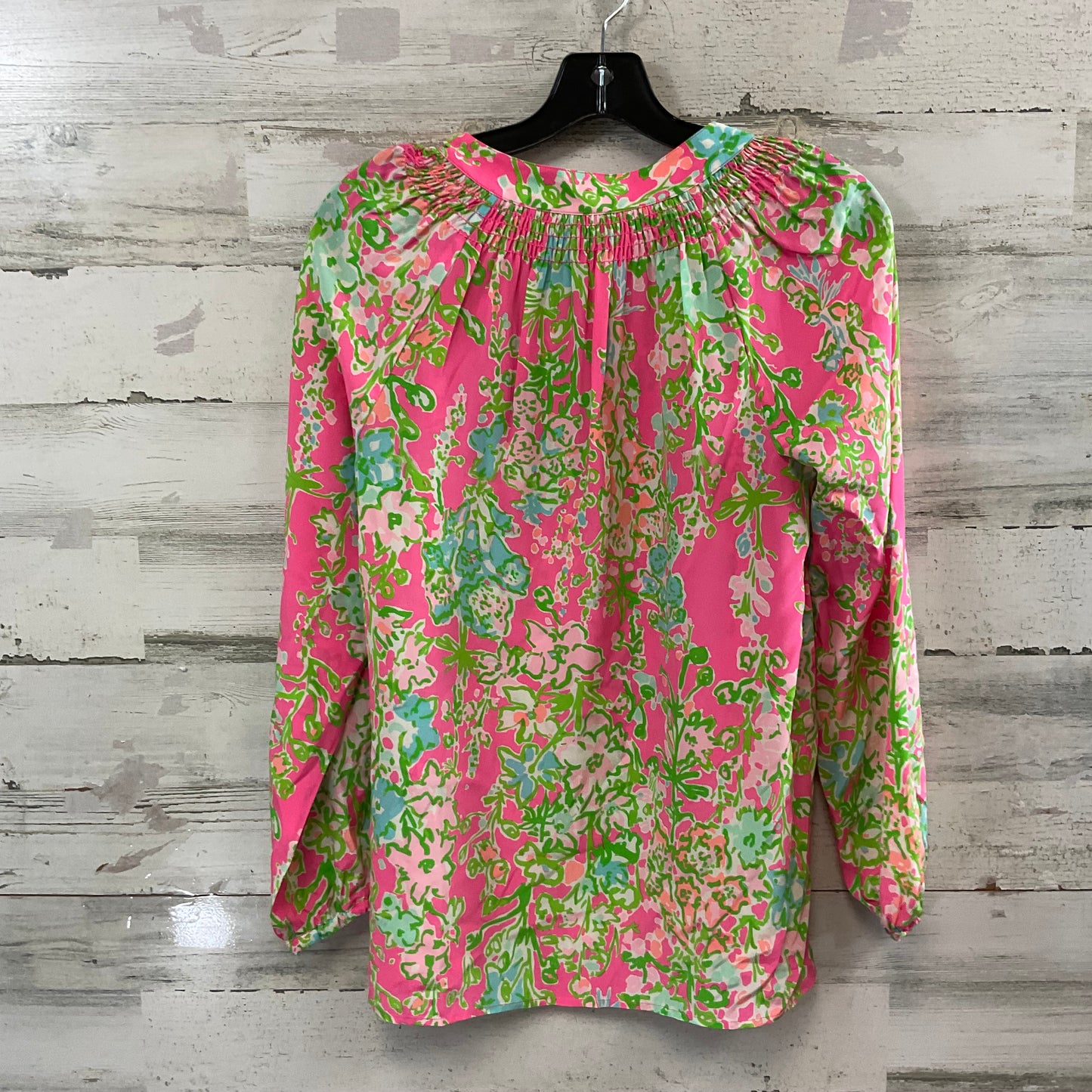 Top Long Sleeve By Lilly Pulitzer In Pink, Size: S