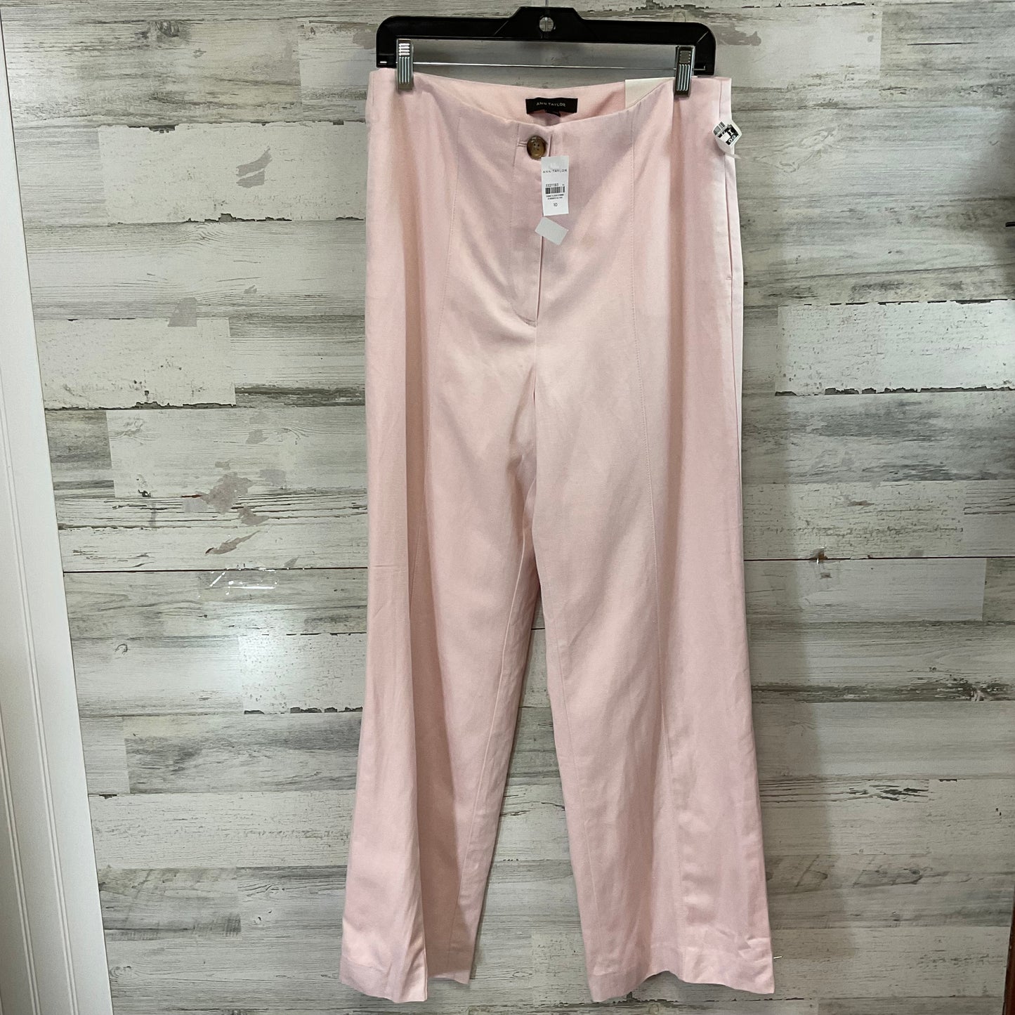 Pants Wide Leg By Ann Taylor In Pink, Size: 10