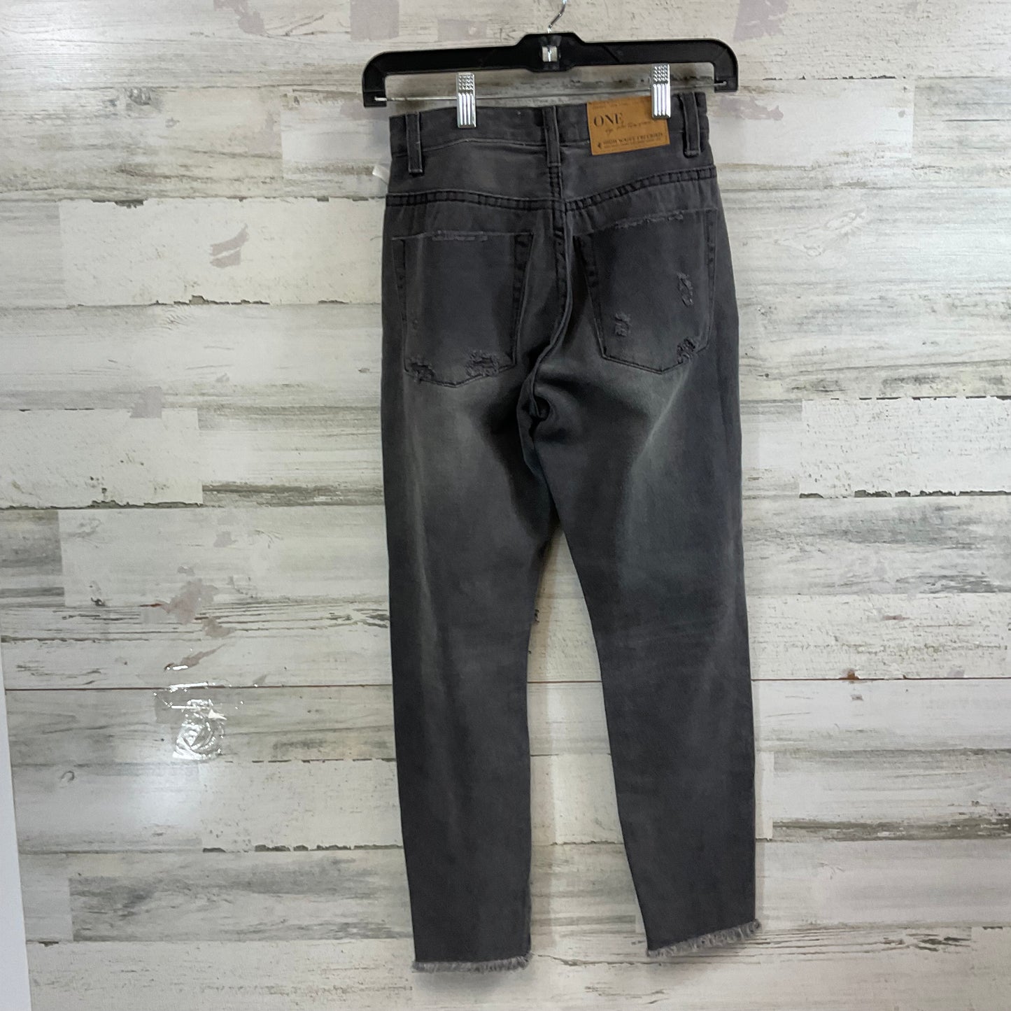 Jeans Skinny By ONE TEASPOON In Grey Denim, Size: 0