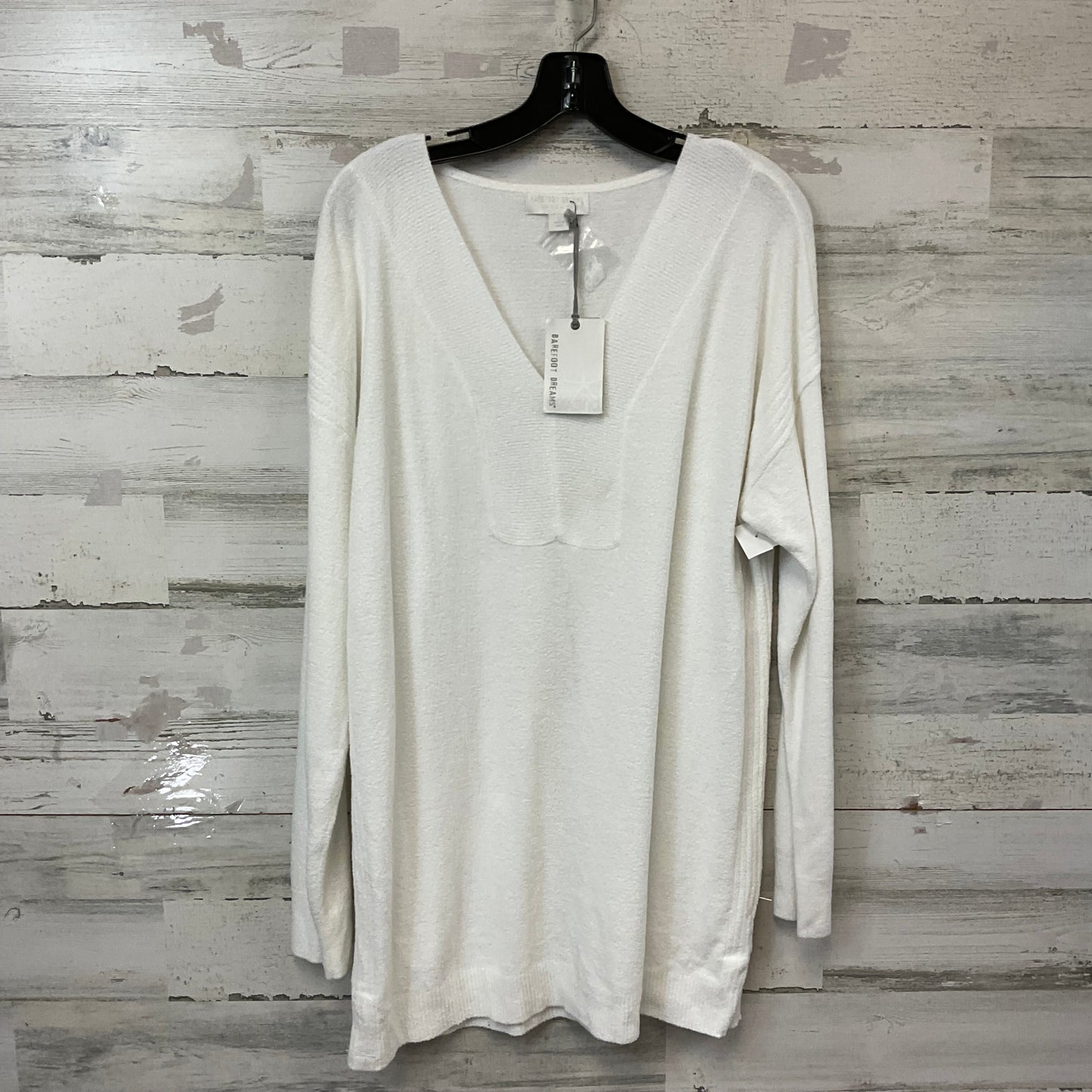 Sweater By Barefoot Dreams In White, Size: L