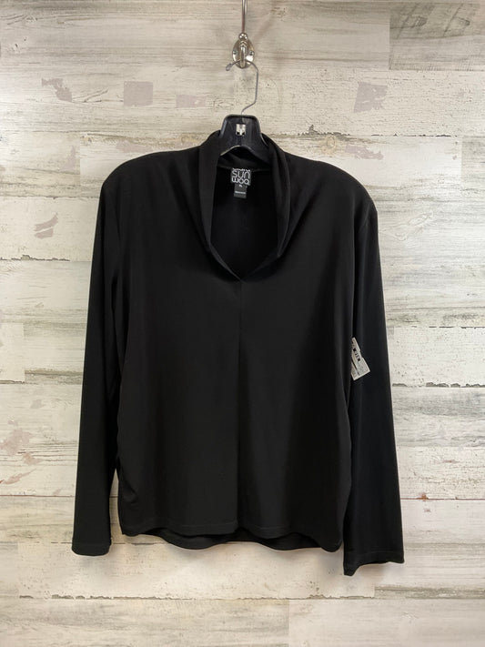 Top Long Sleeve By Cma In Black, Size: Xl