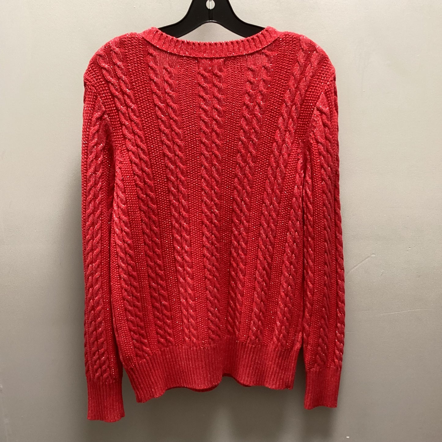 Sweater By Style And Co Collection Women In Red, Size: M