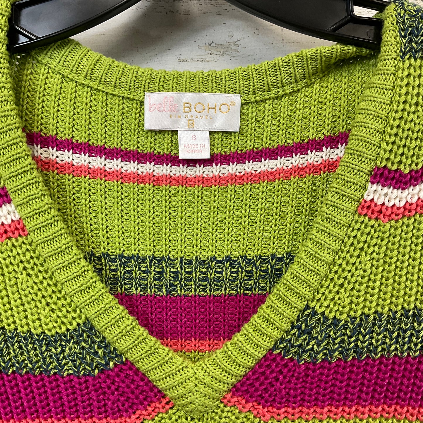 Sweater By Belle By Kim Gravel In Green, Size: S